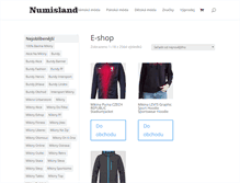 Tablet Screenshot of numisland.cz